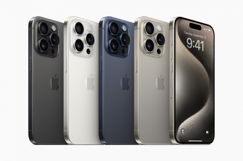 iPhone 15 Pro и iPhone 15 Pro Max стали первыми смартфонами Apple с 8 ГБ оперативной памяти